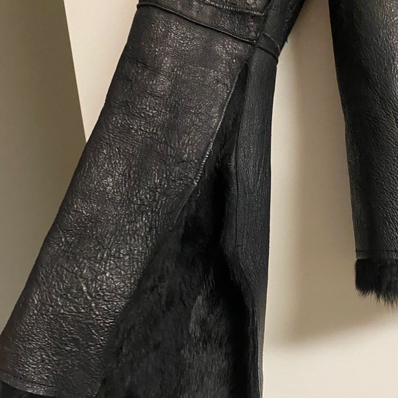 Leather Fur reversible jacket - Picture 12 of 12
